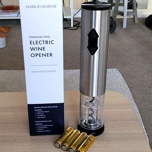 Mark & Graham Electric Wine Bottle Opener